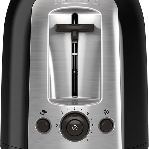BLACK+DECKER 2-Slice Extra-Wide Slots Toaster - Picture 4 of 9